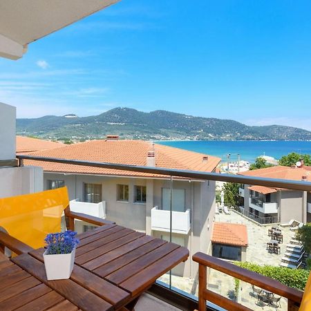 Zoe'S Sea View Apartment สกาลา โปเตมิอัส ภายนอก รูปภาพ