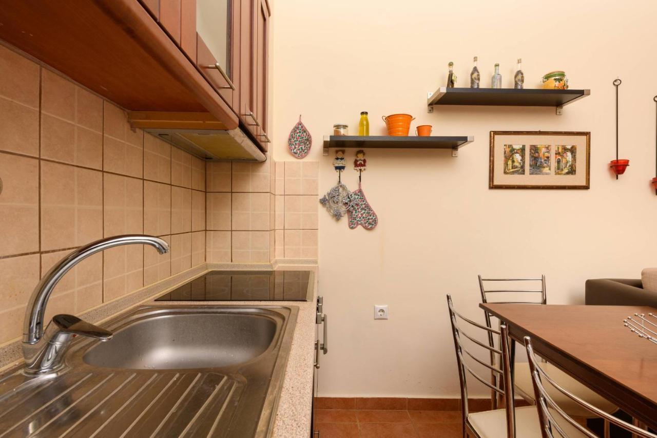 Zoe'S Sea View Apartment สกาลา โปเตมิอัส ภายนอก รูปภาพ